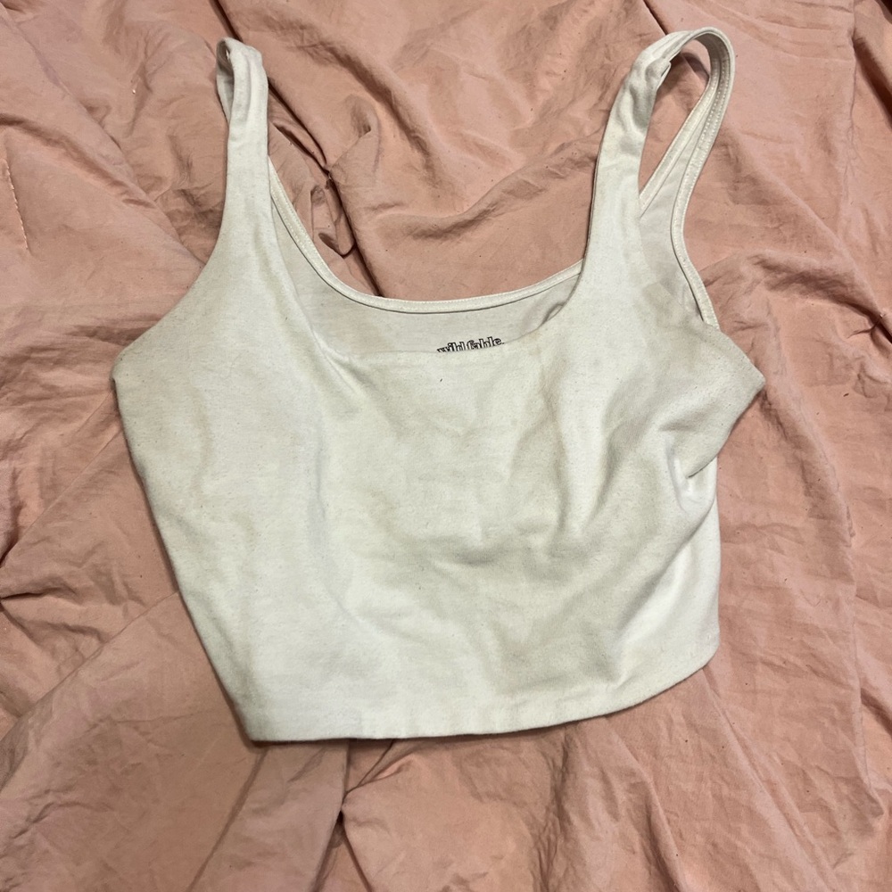 Women's Cream Tank Top and pink tank top
